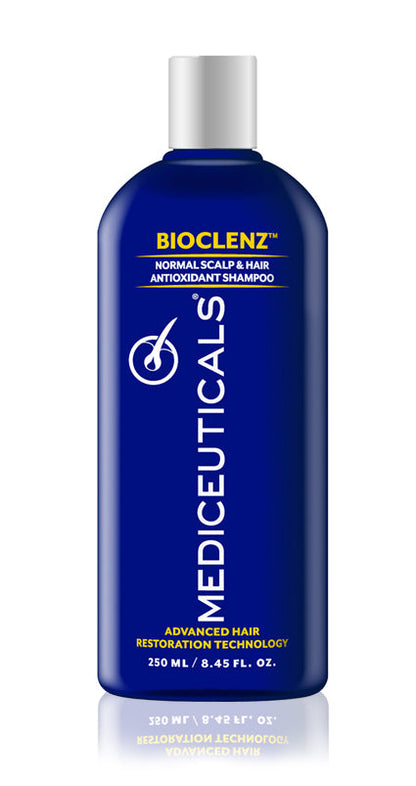 Mediceuticals Bioclenz Shampoo For Men (Hair loss & thinning hair)  (Normal Scalp & Hair Antioxidant ) 250ml ,1 Liter 男士脫髮和稀疏洗頭水(中/油性頭皮)