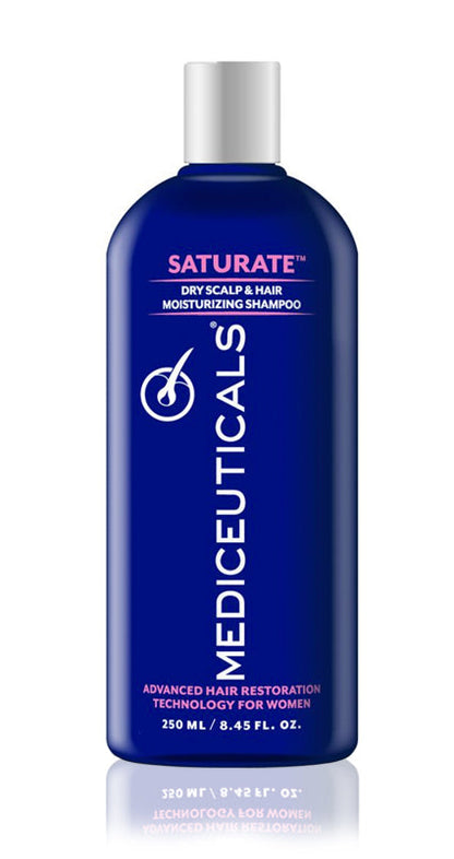 Mediceuticals Saturate Shampoo For Women (Dry Scalp & Hair Moisturizing) 250ml, 1000ml 女士幹淨頭皮洗髮水