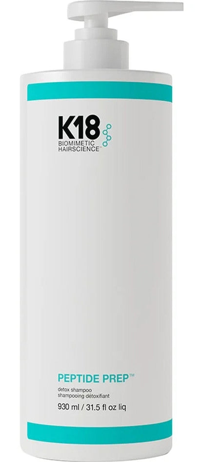 K18 PEPTIDE PREP pH maintenance shampoo & Detox Shampoo 250ml, 930ml
