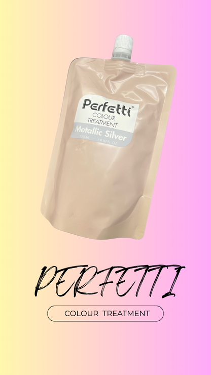 Perfetti Colour Treatment 320ml 補色髮膜(漂染後用)(需帶手套使用)買1套8色送無色髮膜1包(供調色用)