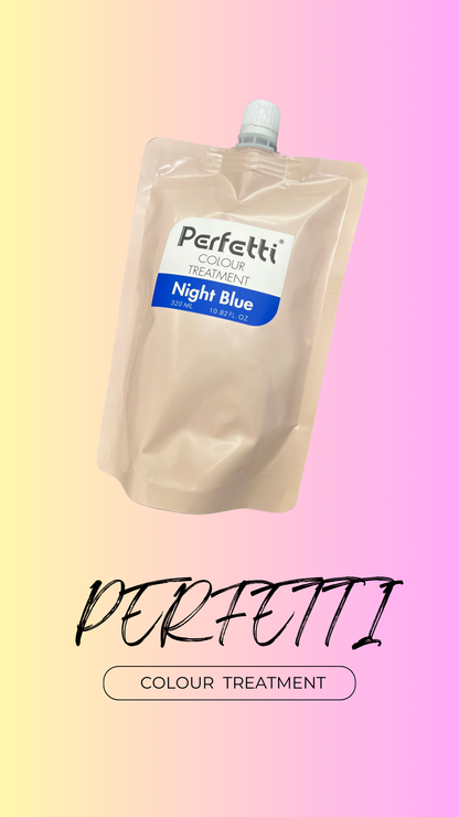 Perfetti Colour Treatment 320ml 補色髮膜(漂染後用)(需帶手套使用)買1套8色送無色髮膜1包(供調色用)