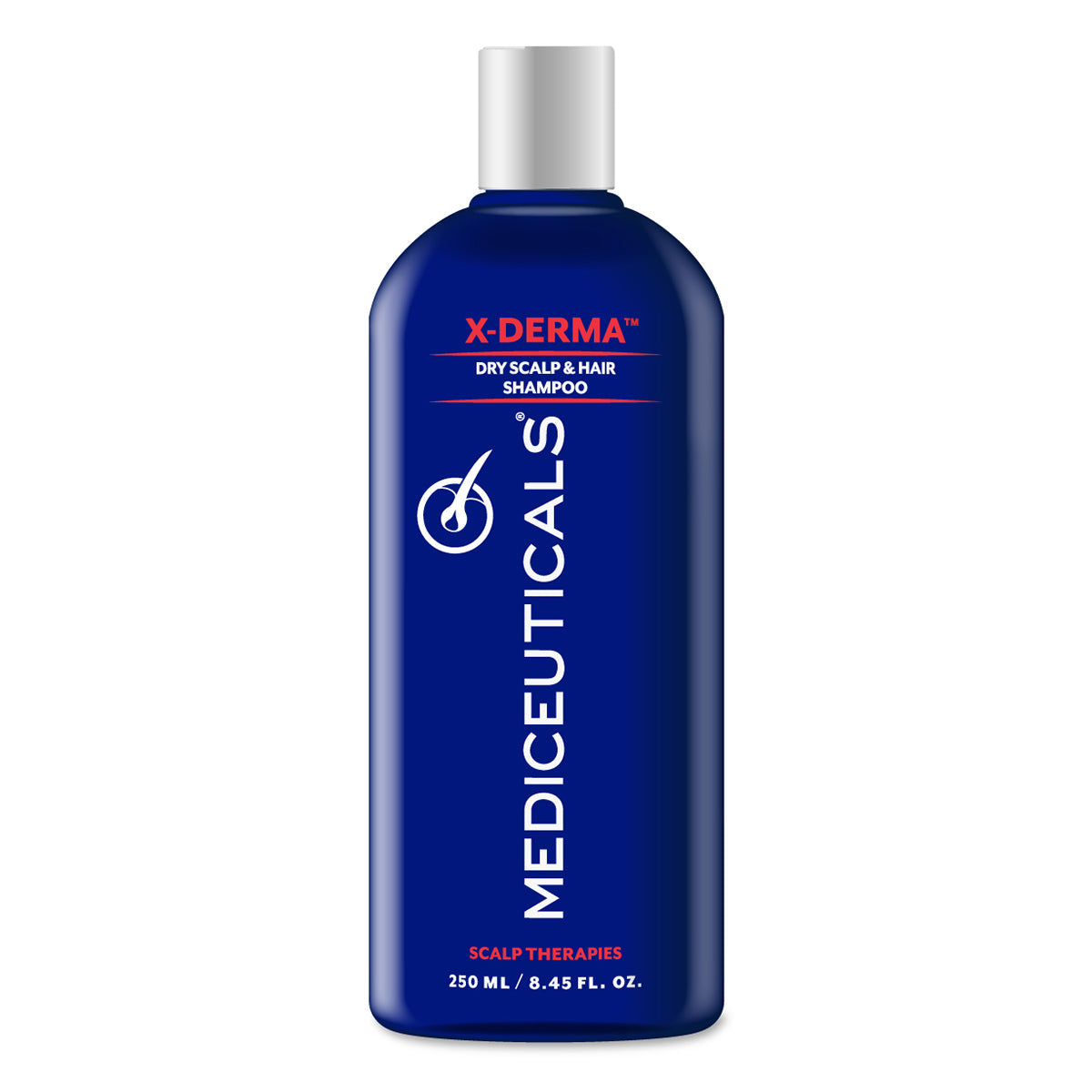 Mediceuticals X-Derma (Dry Scalp & Hair) Shampoo 250ml 乾燥頭皮洗髮水 (治療乾燥、片狀、乾裂、敏感的頭皮或乾燥的頭髮)